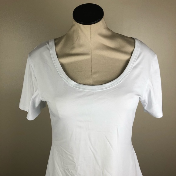 SOLD ❗️Meaneor White Top Tunic Length NWT - Picture 3 of 9